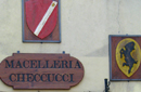 very old butchershop in Panzano in Chianti